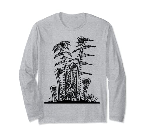 Fern Fiddlehead Long Sleeve T-Shirt