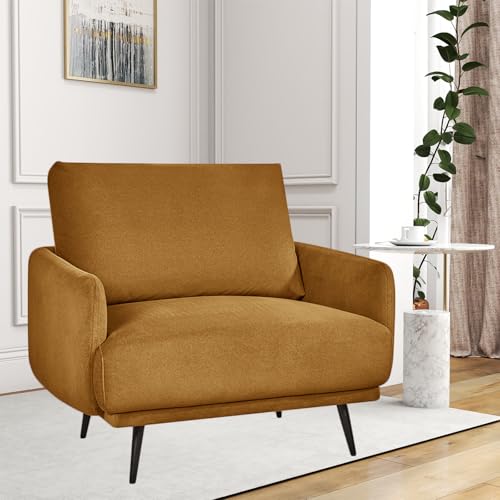 Sillón Moderno Plegable Marrón miniatura 7