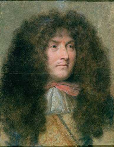 Tableaux Graffiti Louis XIV pour Habiller un Mur Vide, Poster Décoration Grand Format