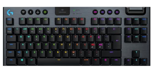 Logitech Logitech G G915 TKL - GL Tactile tastiera RF senza fili + Bluetooth QWERTY Inglese UK Ner ==4note196-48 23/03/20220,89