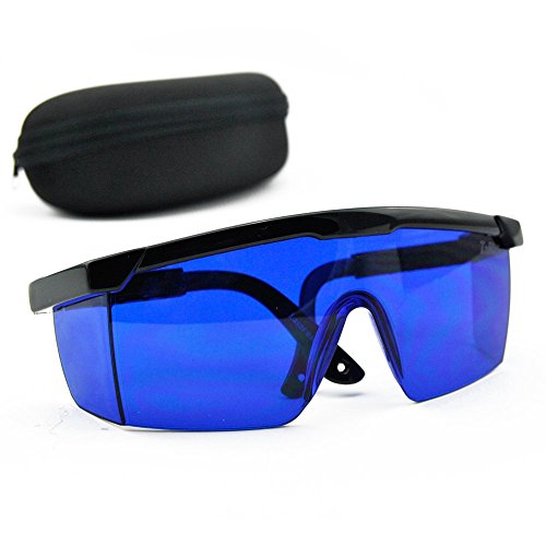 Blue Safety Glasses 590nm-690nm Red Green Yellow Laser Eye Protection Goggles