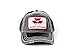 Aeiniwer J&D Productions, Inc. Massey Ferguson MF Tractor Logo Hat, Gray and Black Distressed
