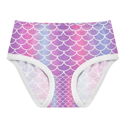 Gradient Pink Mermaid Toddler Girls's Underwear 2T 202c1436
