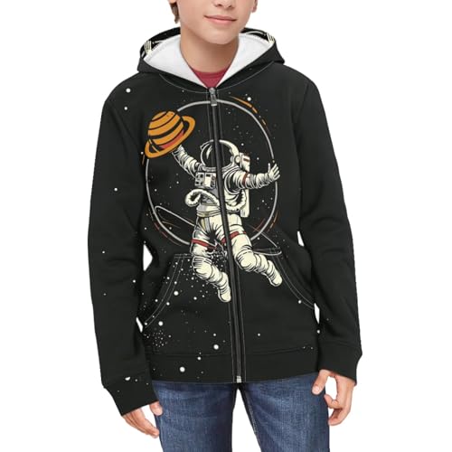 Kids Zipper Hoodie for Boys Girls Zip Up Hoodie3