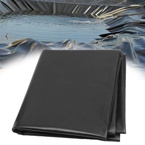 Bâche de bassin imperméable en PEHD flexible de 0,12 mm pour fontaine et grand jardin