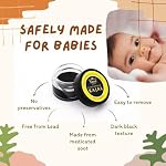 TATSAT - WELLNESS THROUGH AYURVEDA BABY Kajal,Natural,herbal and ayurvedic With Medicated Soot And Desi Cow Ghee|Safe For Babies|Lab Tested|No Preservatives, Black, Matte Finish - Image 3