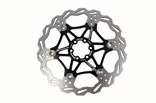 Rotor de frein à disque flottant 203 mm anti-surchauffe noir