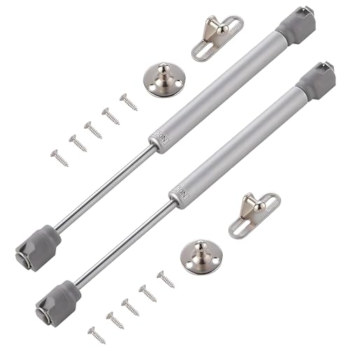 HOWDIA 100N /22lb Gas Struts for Heavy Lid, Soft Open Gas Strut Gas Spring Gas Shocks Lift Supports, Safety Lift Support Lid Hinge for Cabinets Toy Box, Pack of 2