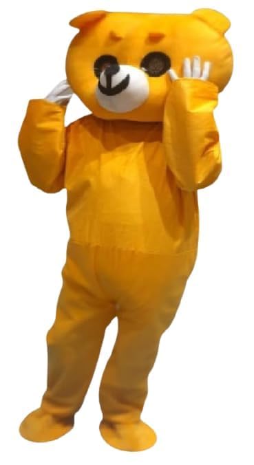 Metal Costume King Funny Teddy Bear Mascot For Prank Fancy Dress Costume Events Theme And Birthday Party (5 Feet, Golden) (B0CDKZSN1Q) Amazon Price History, Amazon Price Tracker