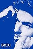 Buyartforless POSTER George Michael - Faith 1987 36x24 Museic Art Print Poster Album Promo,...