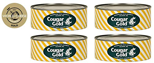 SU Creamery Wazzu Cougar Gold Sharp White Cheddar Cheese (30oz