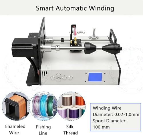 Máquina de bobinado de cables automática y devanadora de hilo 8