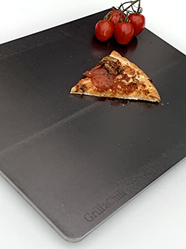 Grill2Chill Bandeja para pizza de acero inoxidable 465×380×6,2 mm