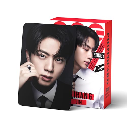 ARIRANG Merch Set 127 Pcs Total Including 55 Lomo Cards and 72 Stickers Collectible Photocards for Fans