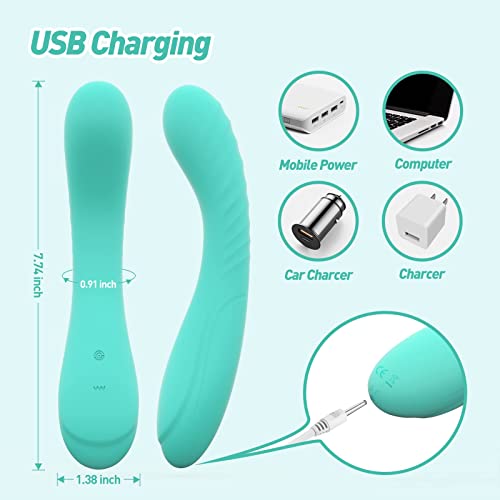 Tracy's Dog Powerful G Spot Vibrator For Deep Penetration, Adult Sex Toys For Women And Couples, Full Silicone Soft Vibrating Dildo Massager For Clitoral And Anal Stimulation #TOP3