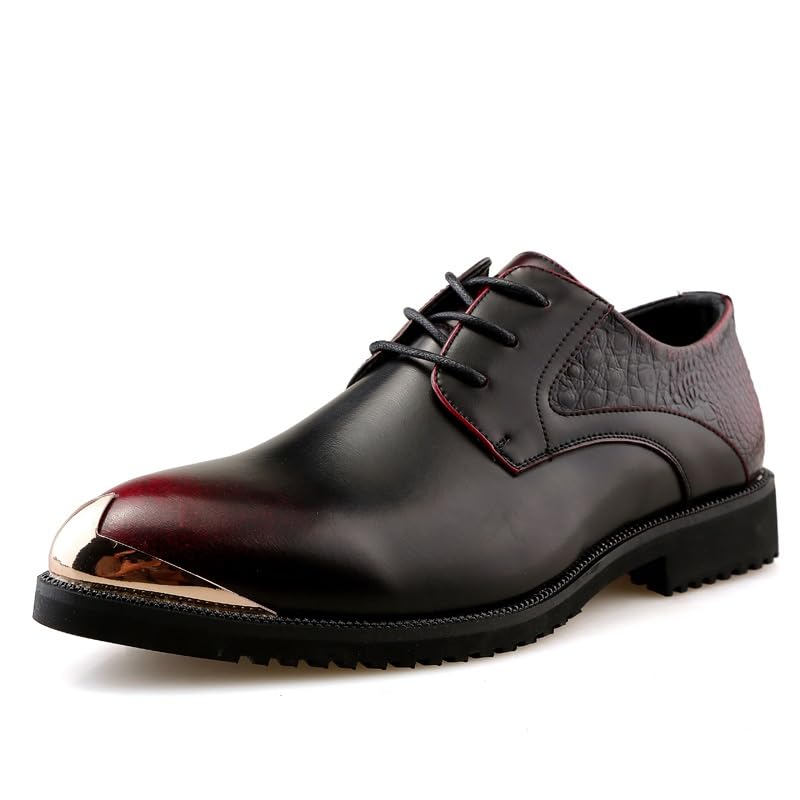Chaussures de mariage pour hommes élégantes style Oxford à lacets