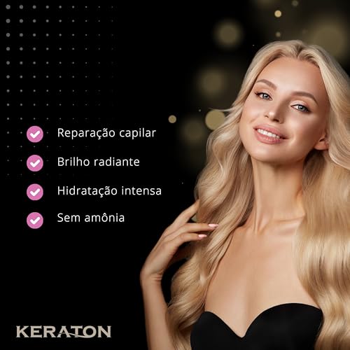 Keraton Tonalizante Banho de brilho 100g Prata Cendré