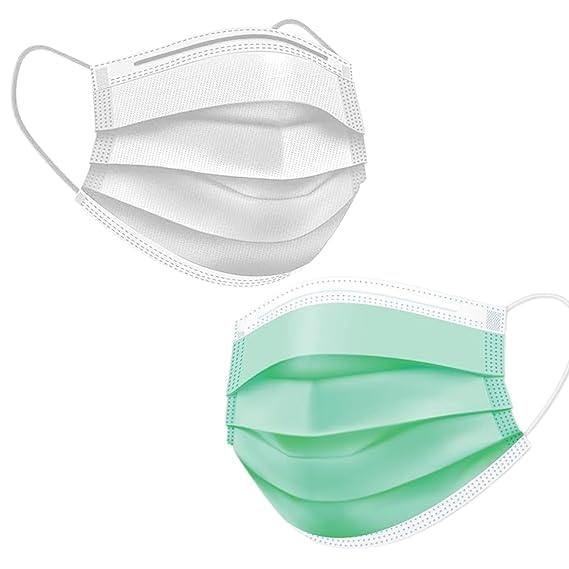 Image of Reusable Surgical Style Face Mask | Breathable & Comfortable | ISO Certified Protection for Dust & Pollution