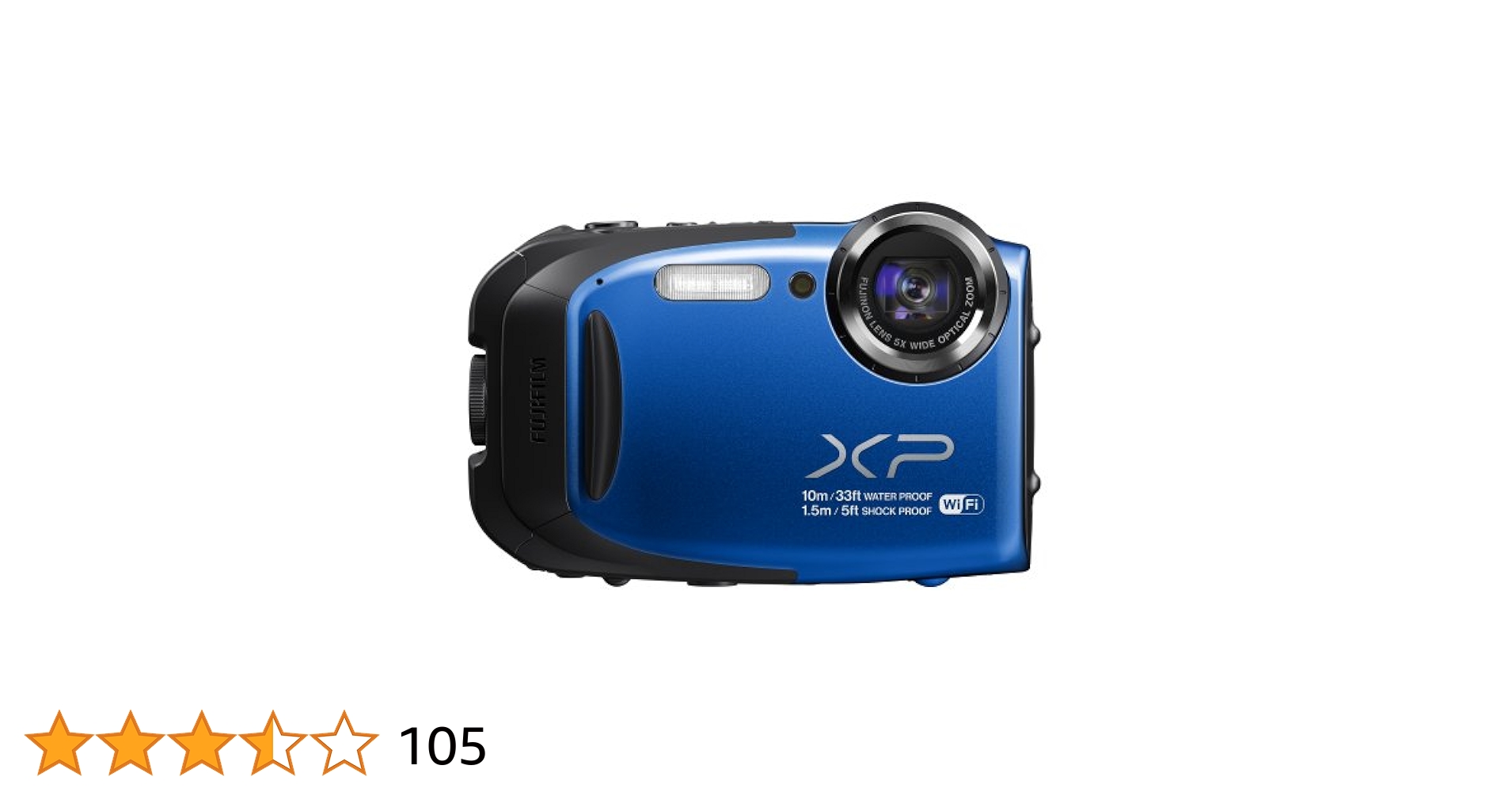 Amazon | FUJIFILM デジタルカメラ XP70BL ブルー F FX-XP70 BL