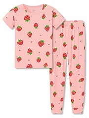 Pink Strawberries (Short Sleeves & Pants Set)