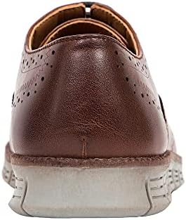 Deer Stags Boy's Benton JR Oxford, Brown/Grey, 5.5 Big Kid Review | Image 5