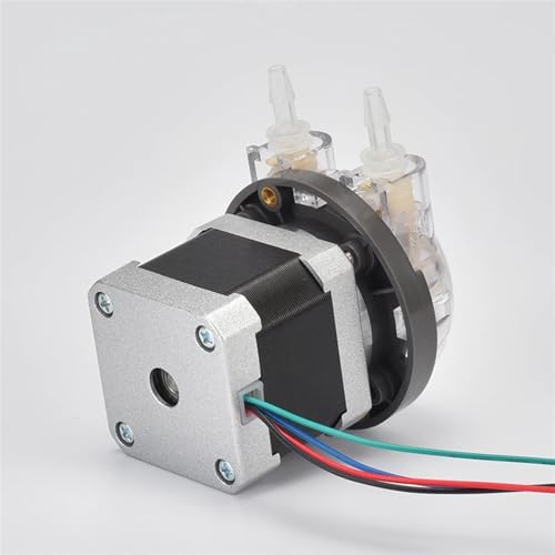 Pompe péristaltique 24v 12v 240mLpm miniature pour microfluidique
