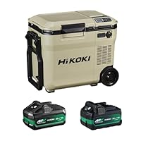 【新品】HiKOKI　冷温機UL18DBA　サンドベージュ　14.4/18V コードレス冷温庫：UL18DBA
