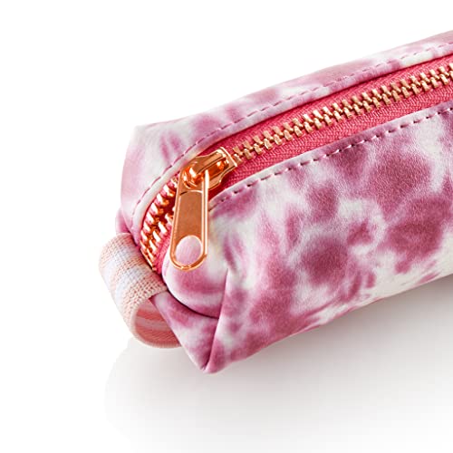 Image of Miquelrius - Mini Pencil case, Includes Elastic Band, Zip Closure, Pencil case Size 190 x 25 x 40 mm, Tie Dye Design