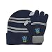Harry Potter Kids Beanie and Gloves Set - Knitted Cap - Touchscreen Gloves (Ravenclaw)