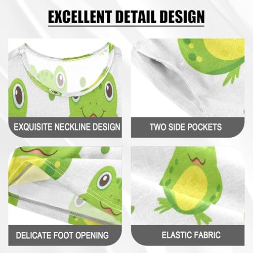 senya Short Sleeve Pajamas Sets Summer Cotton Sleepwear Purple Yellow Green Zebra, 5T4