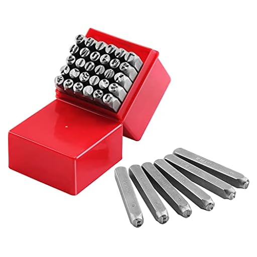 Gueenky 36 Piezas Números de Perforado, 6 mm Letras Perforadas, Alfabeto A-Z, Número 0-9, Letras Perforadas de Metal, Números Perforados para Estampar Metal Plástico Madera Cuero | Ya disponible en tu tienda friki favorita! En mundofriki.es!