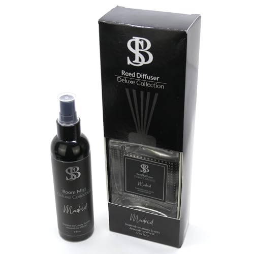 Kit Difusor Aromático y Spray de Habitaciones Deluxe Madrid
