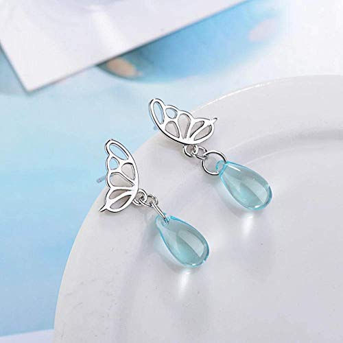 Boucles d'oreilles papillon en cristal le cadeau idéal - 5