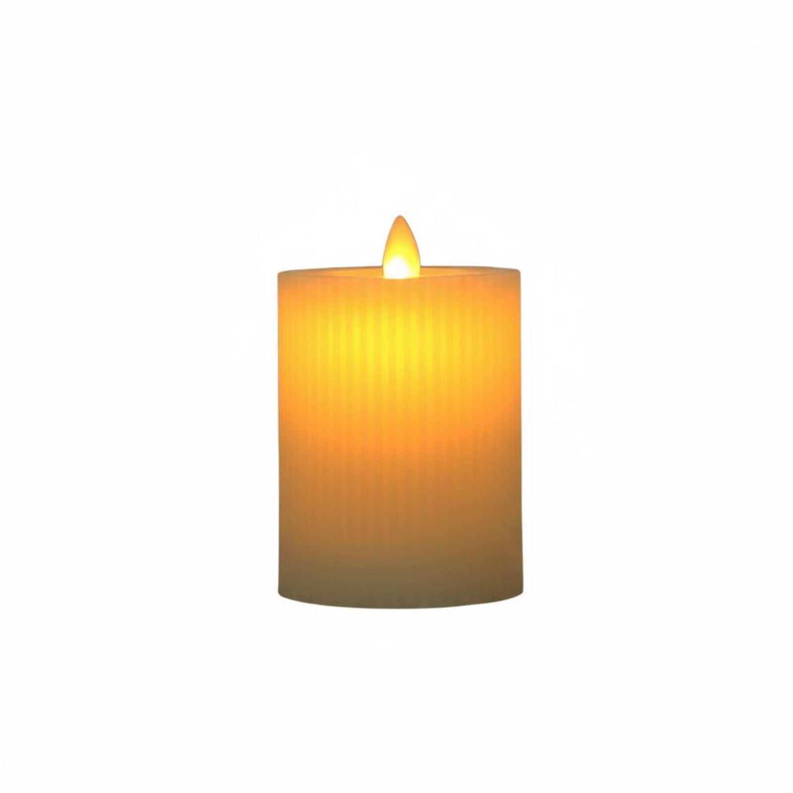 Wireless Control Illuminated Candle Adjustable Brightness Dimmable Electronic Candle Brightness Realistic Appearance Child & Pet, 7.5x10cm | Candles | Decorative Collectibles-image-34