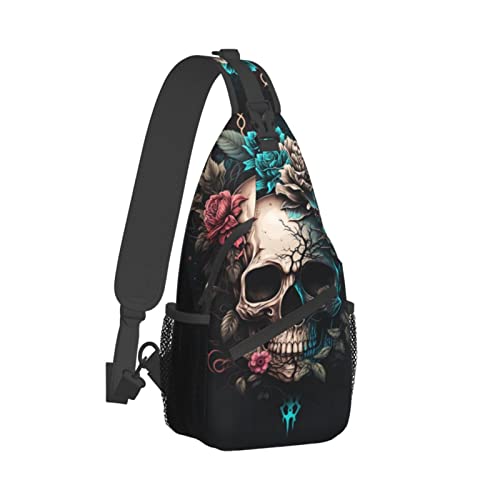 MEUUD Dog Paw Sling Bag for Women Men Chicken Crossbody Bags
