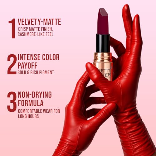 Image of Lightweight Liquid Lipstick - Highly Pigmented, Non-Drying Formula for Bold & Beautiful Lips 3.8g (BRICK WINE)
