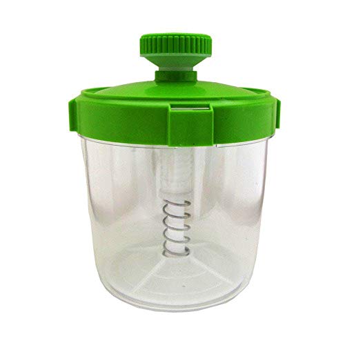 Arte Charão - Pote Transparente com Tampa Verde - 3,3 L - Pote Gr...