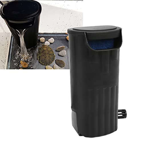 Filtre de Réservoir de Poissons de Tortue Filtre D'aquarium de Bas Niveau d'eau Filtre Interne D'aquarium Submersible pour Le Petit Réservoir de Poisson...