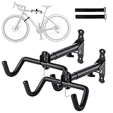 Bike Rack for Garage Wall Hangers Bike Wall Mount Bicycle Storage Hooks for Garage Wall Bicycle Rack