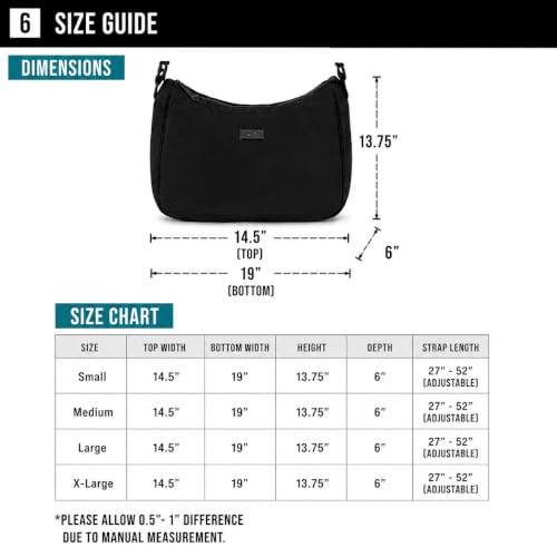 Image of Reebok Womens Crossbody Bag - Lightweight Stylish Nylon Quilted and Non-Quilted Everyday Crossbody Sling Bags for Women