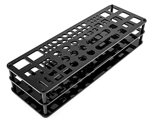 Auto-plaza Screwdriver Organizers Screwdriver Storage Rack, 63 Holes Multi-Function Acrylic Tool Stand, Hex Cross Screw Driver RC Tools Kit Organizers Workshop Tools