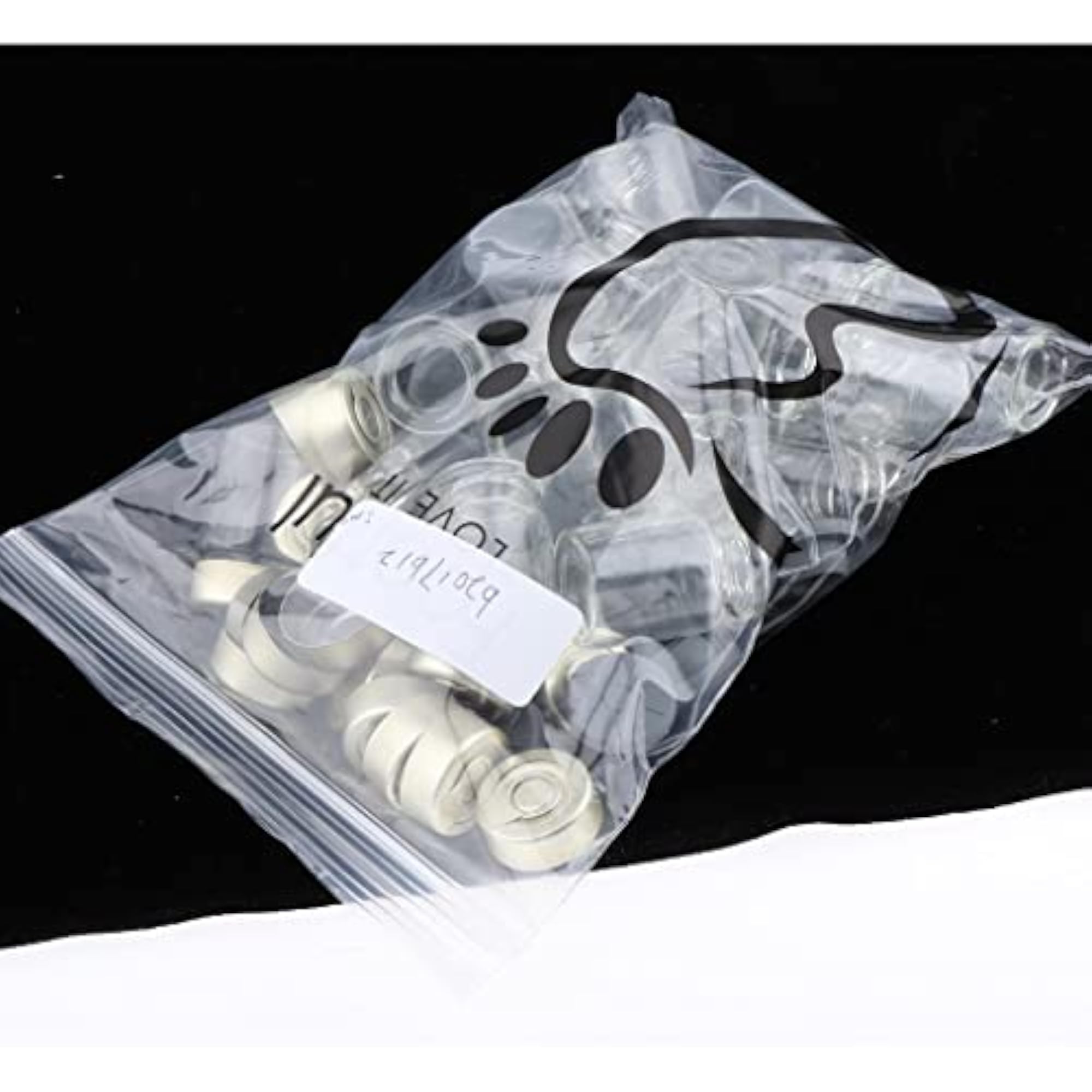 20Pcs Empty Sterile Glass Sealed Serum Vials, 5ml
