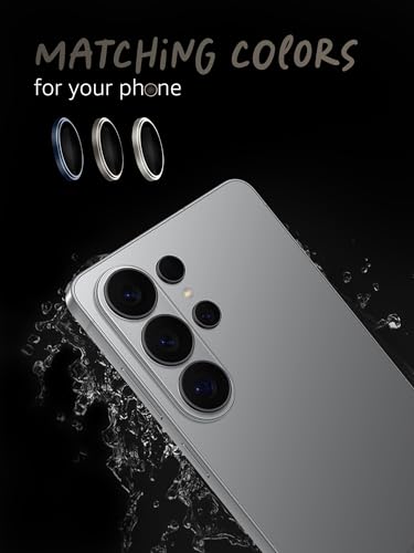 Image of Lensarmor Compatible with S26 Ultra Silver Shadow Camera Lens Protector (2 Pack) - Premium 9H Tempered Glass, Military-Grade Protection, Ultra-Clear Transparency & Case-Friendly Design