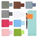 Design Compact & Économe en Espace : Mesurant 40x40mm, cette boucle de stylo compacte en cuir n'occupe pas d'espace inutile. Elle s'attache discrètement à la couverture ou au dos de votre livre tout en gardant votre stylo à portée de main