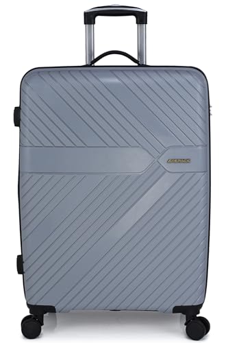Image of ACEPACK Dawn Small Size Lightweight Luggage - Recyclable Polypropylene, Anti-Theft Double Safety Zipper, Built-in Number Lock, 3-Year Warranty (20,Dark Grey)