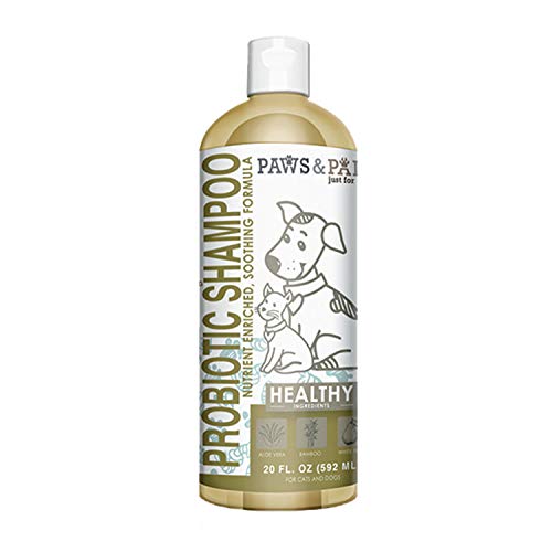 Dog Shampoo for Dry Itchy Skin - Smelly Dogs Cats Probiotic Shampoo & Conditioner Medicated Veterinary Formula Clinical Aloe Vera Pet Wash for Puppy Kitten Kitty Cat Dry Itchy Sensitive Shedding Skin