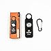 Byrna Banshee Personal Safety Alarm - 130 dB Loud Military Grade Self Defense Emergency Keychain Siren Device with LED Strobe Alert Light for Women, Men, Children, Elderly, Hikers and Runners (Black)