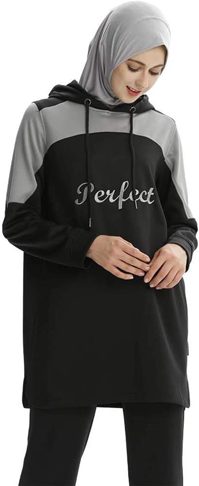 ShuoBeiter Tracksuit Tops Hoodie Sportswear Muslimah Sweatshirt Outdoor Tracksuit