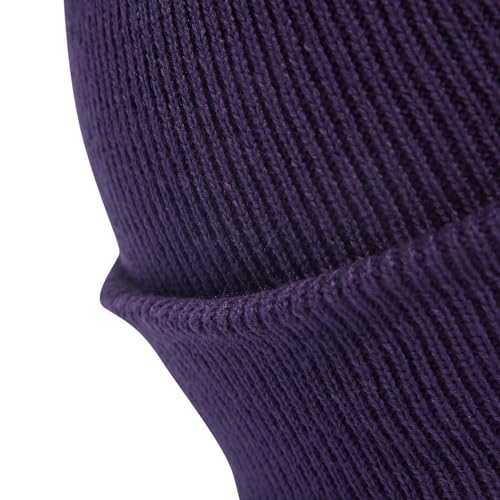 adidas Unisex NEW Logo Beanie Cuff, Aurora Plum/Aurora Plum, S – Ansicht 5