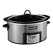 Crock-Pot SCCPVI600-S 6-Quart Countdown Programmable Oval Slow Cooker with Stove-Top Browning, Stainless Finish